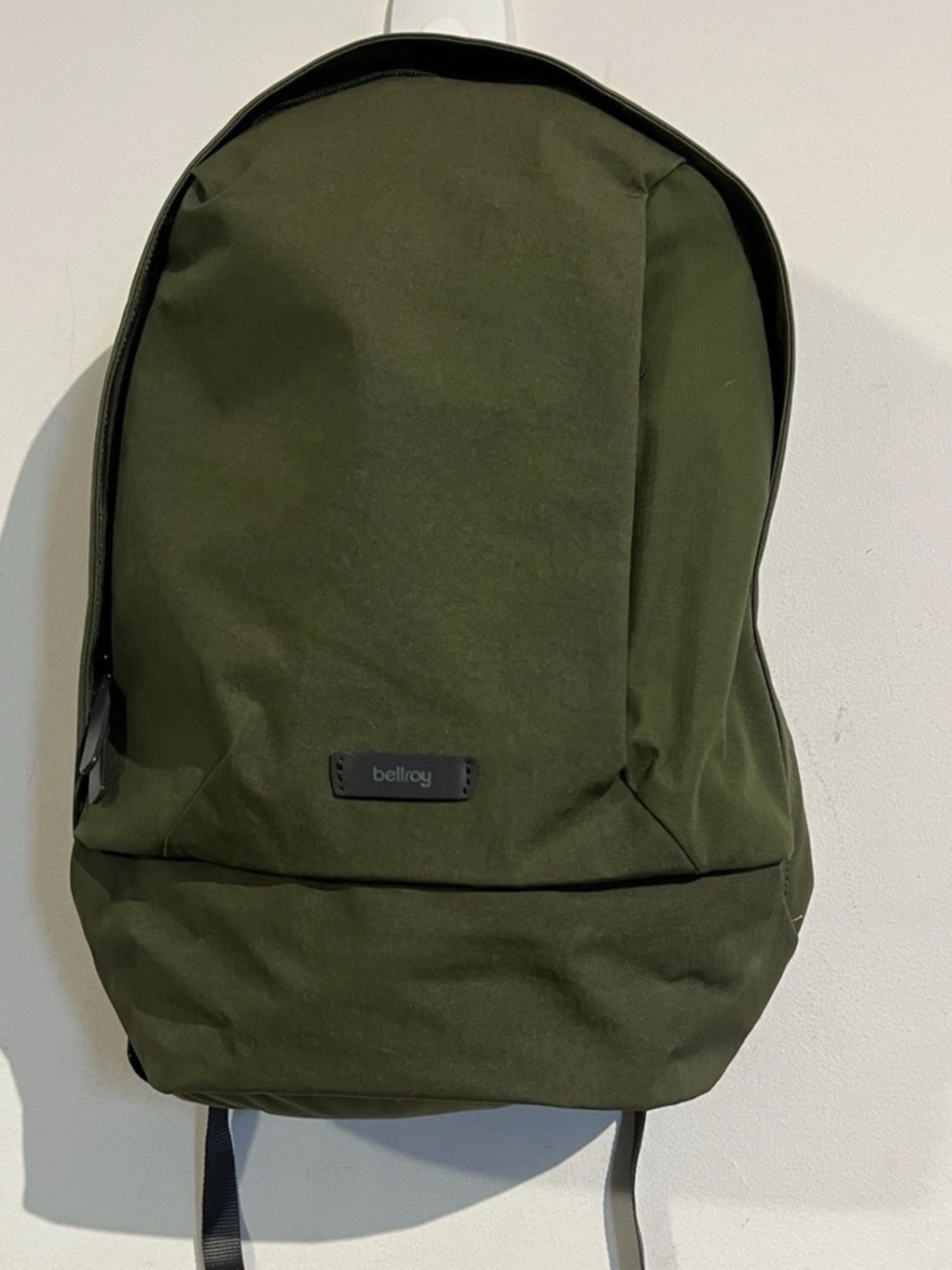 Bellroy transit V2 green backpack